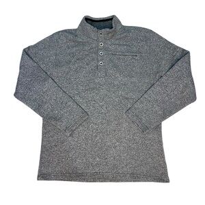 Men’s Scandia Woods Gray Pullover Sweater Size Large